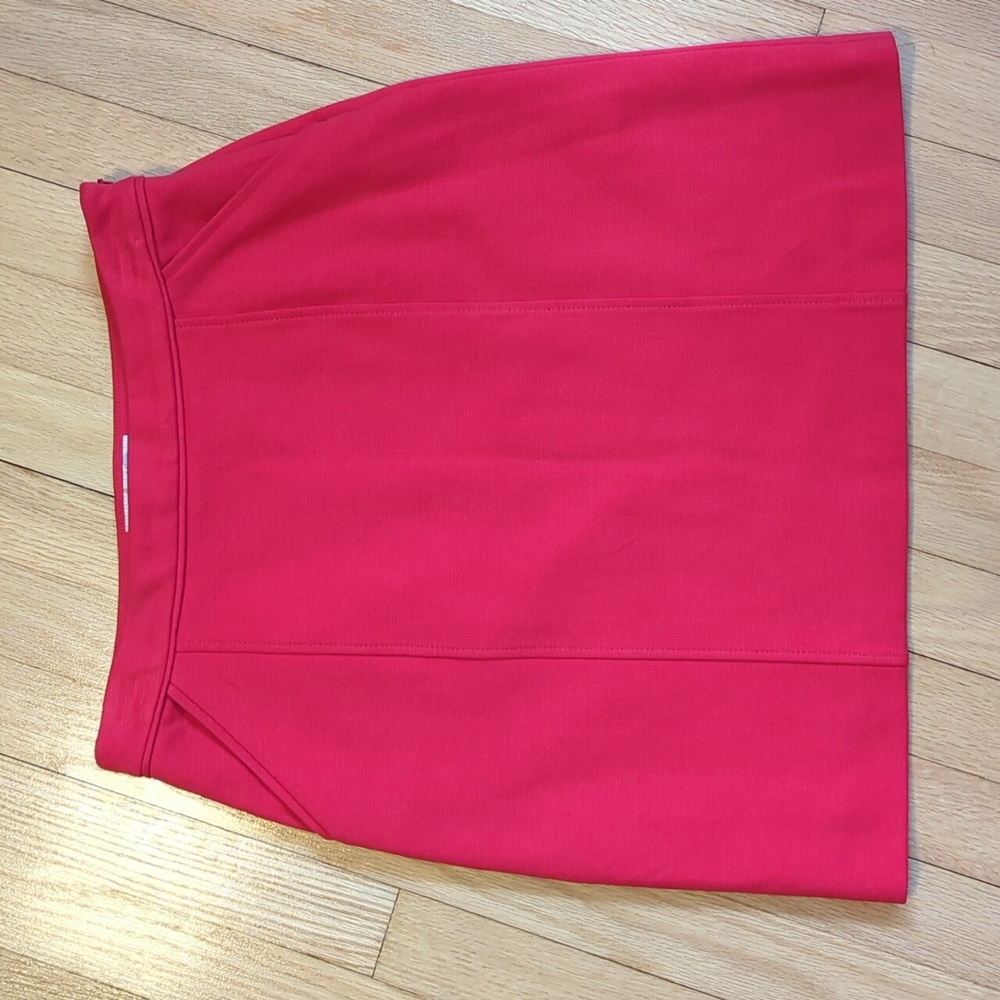 Boden red mini skirt Size 6